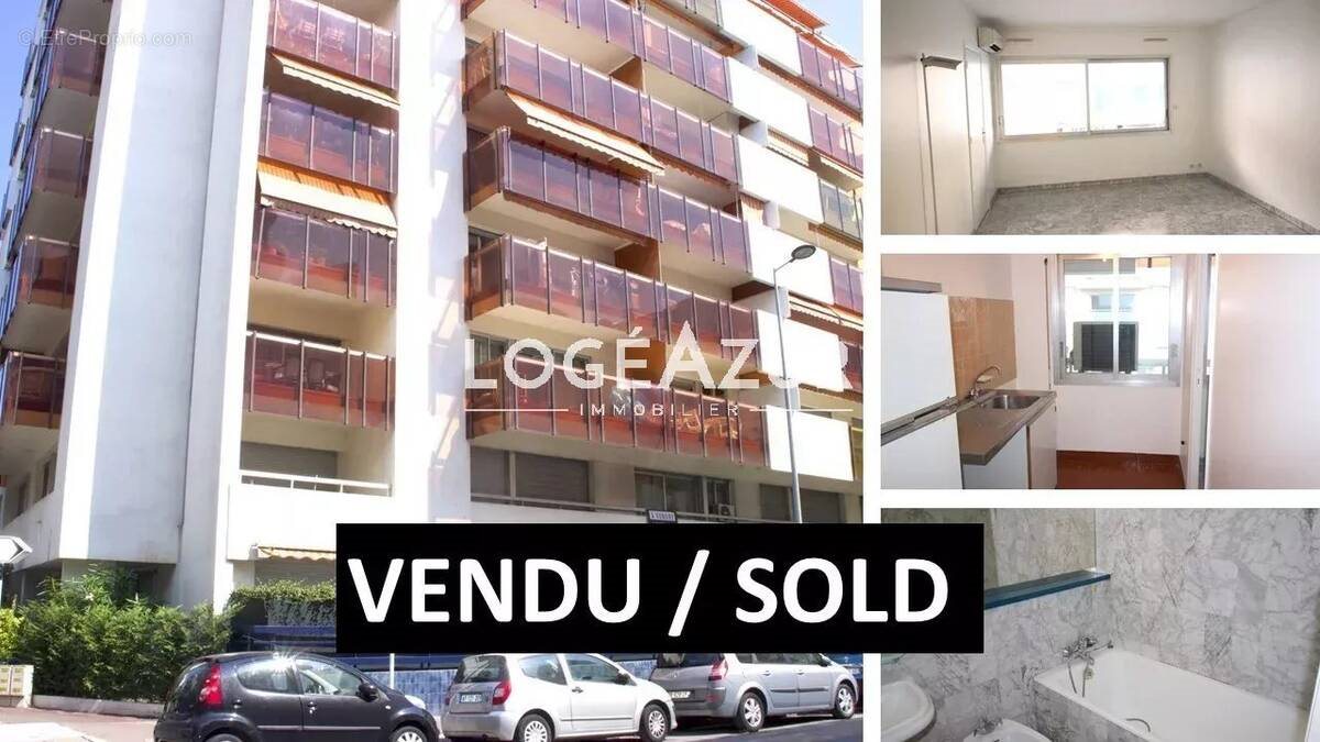 Appartement à vendre, 34m², Antibes