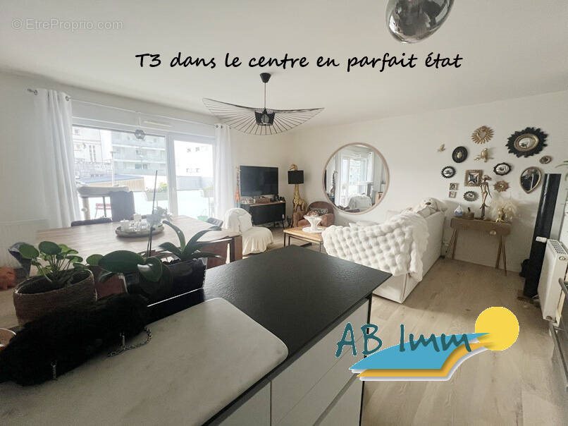 Appartement à vendre, 59m², Lorient