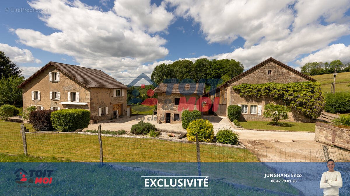 Maison à vendre, 198m², Fougerolles