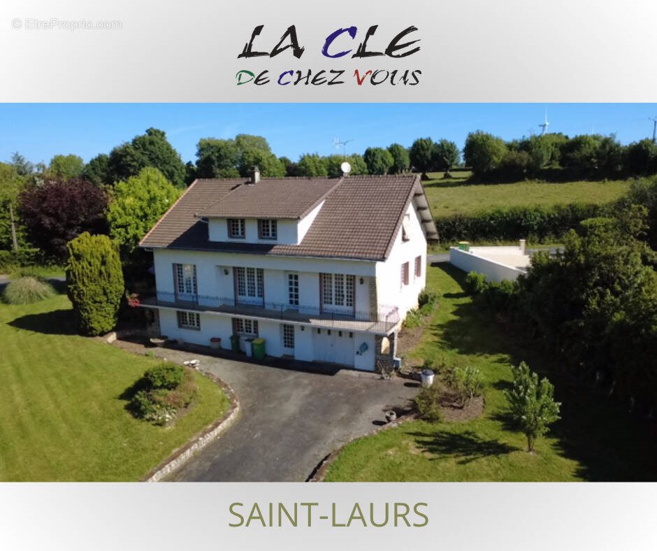 Maison à vendre, 175m², Saint-Laurs