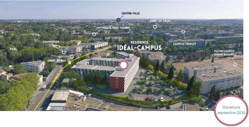 Appartement à vendre, 14m², Montpellier