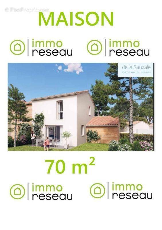 Maison à vendre, 70m², Bretignolles-sur-Mer