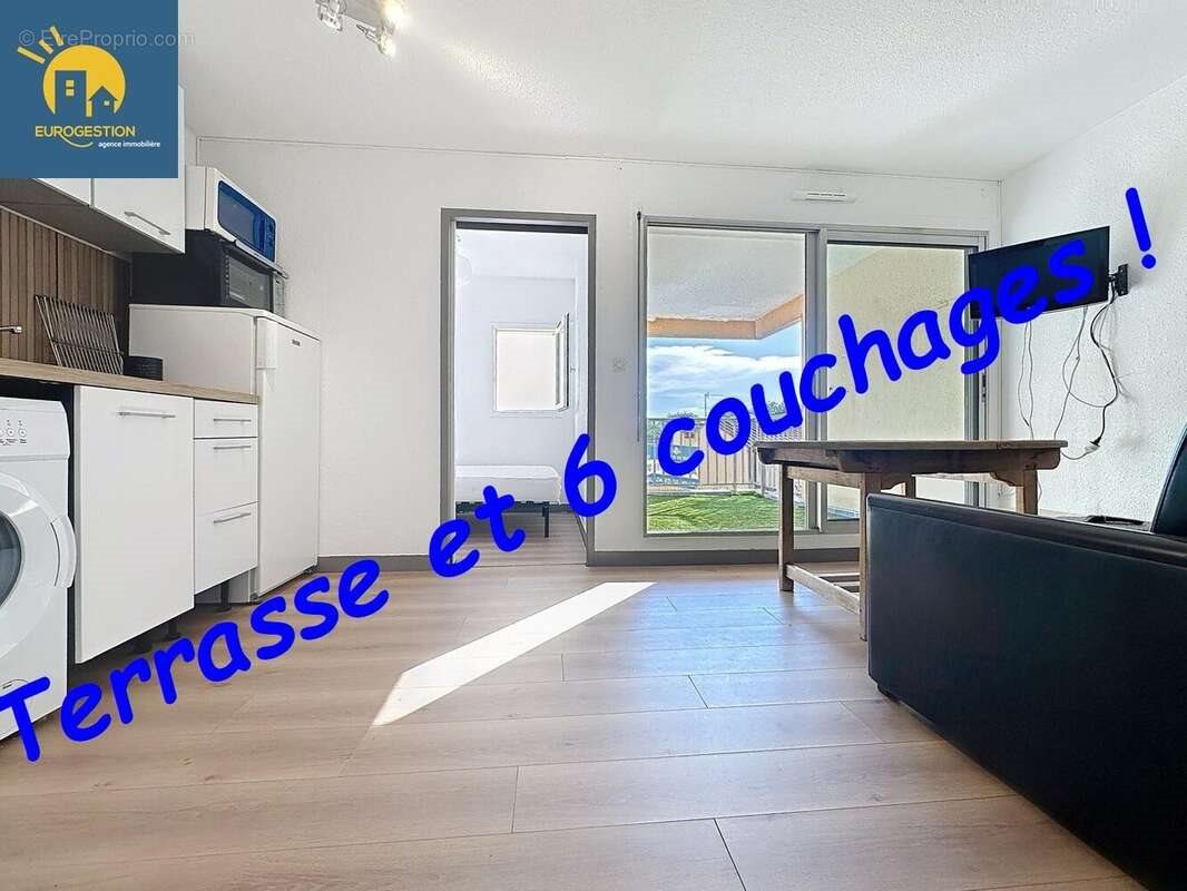 Appartement à vendre, 25m², Agde (Cap d'Agde)