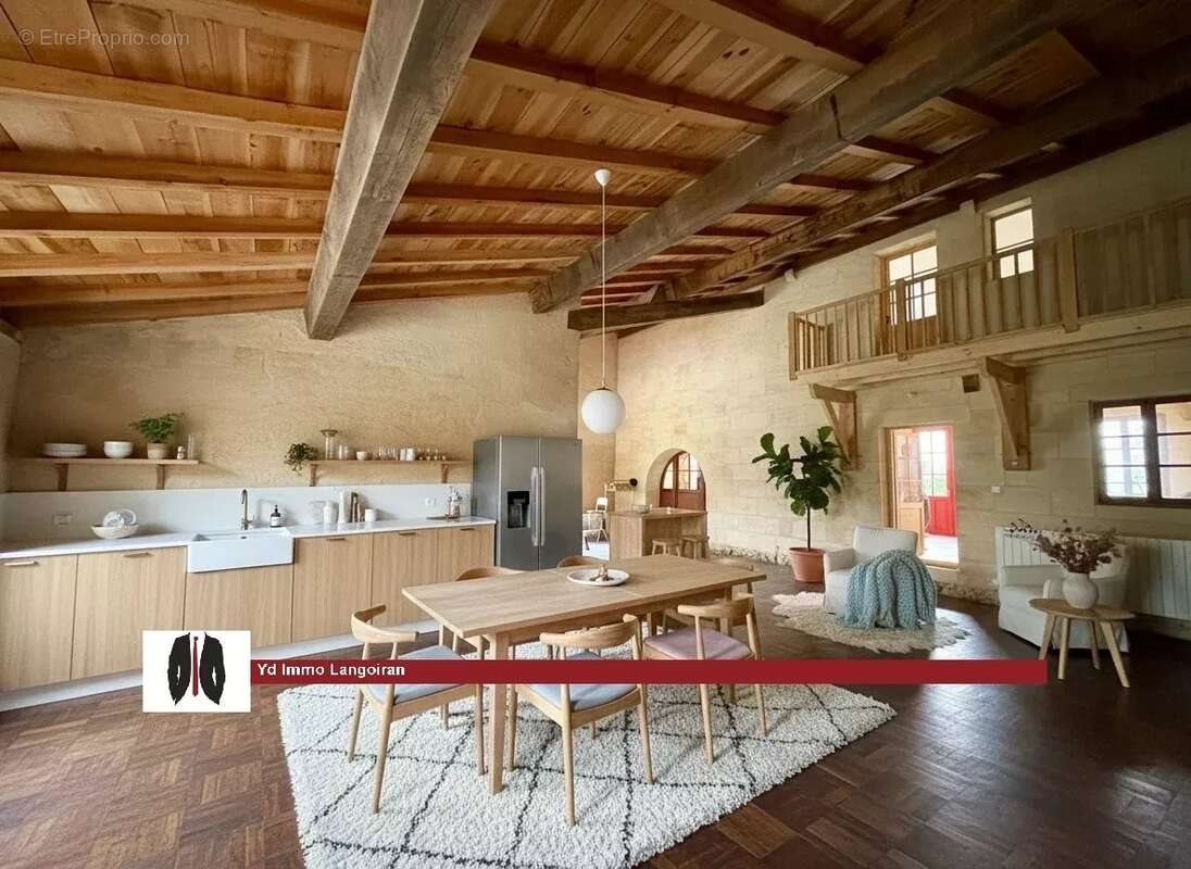 Maison à vendre, 250m², Saint-Caprais-de-Bordeaux