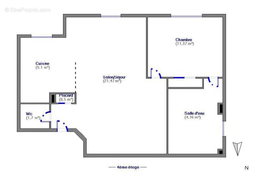 Appartement à vendre, 44m², Saint-Maur-des-Fossés