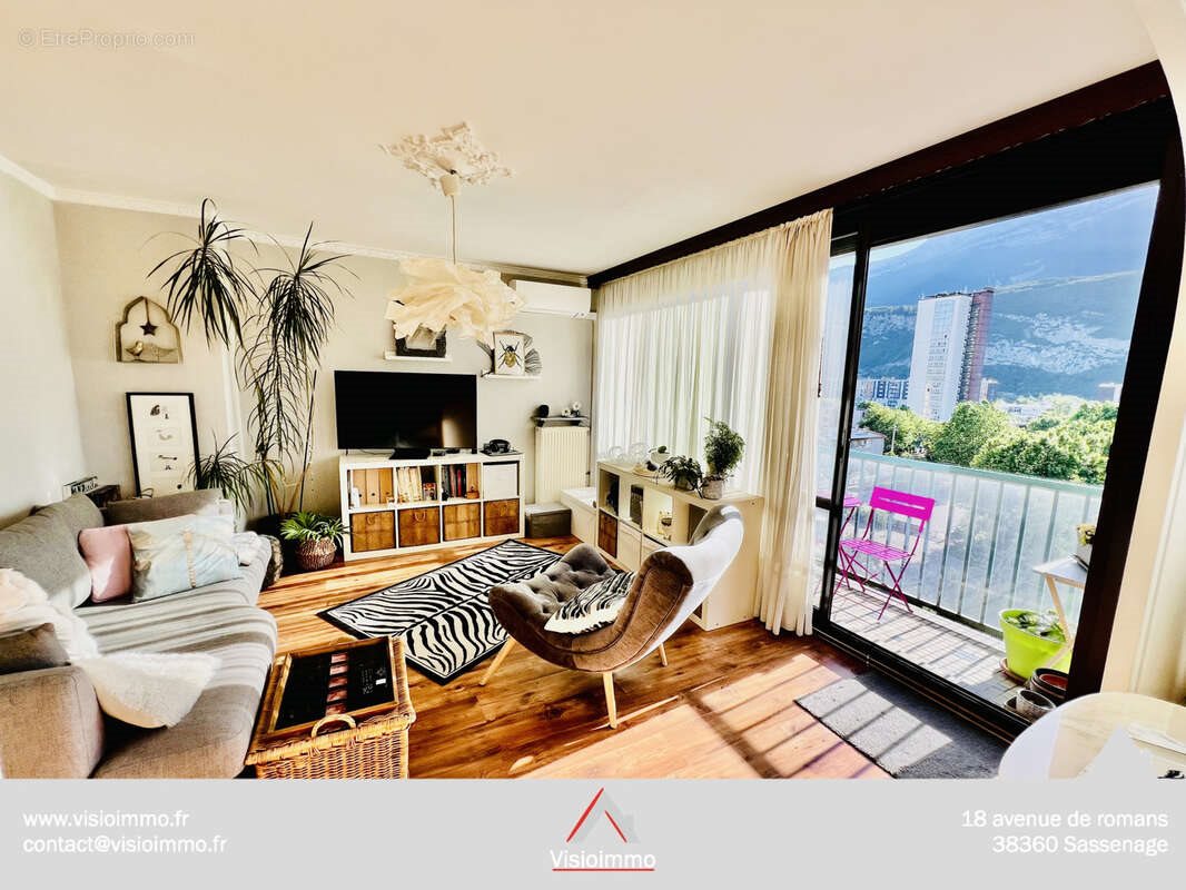 Appartement à vendre, 68m², Echirolles