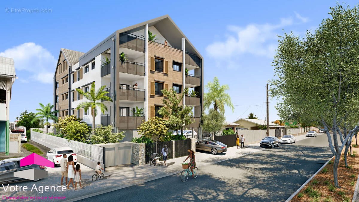 Appartement à vendre, 47m², Saint-Paul