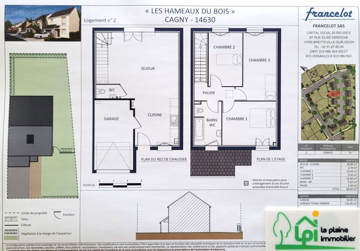 Maison à vendre, 80m², Cagny
