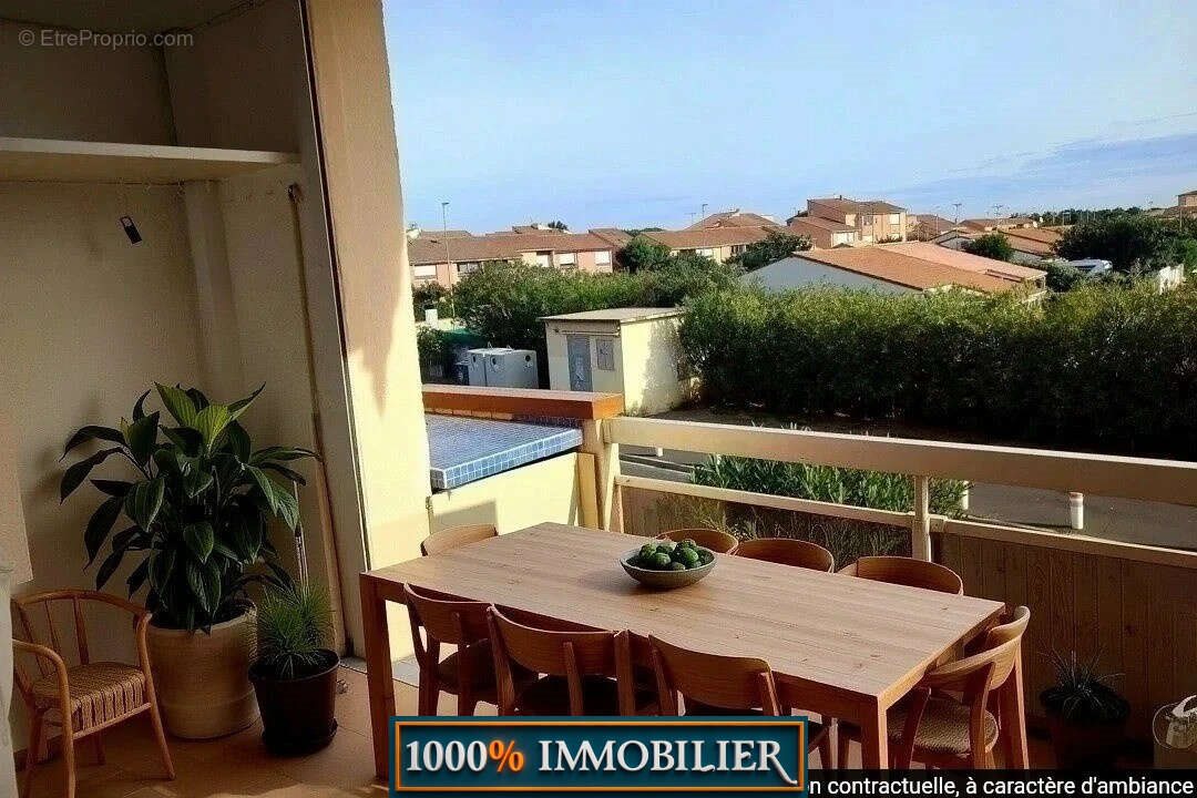 Appartement à vendre, 27m², Valras-Plage