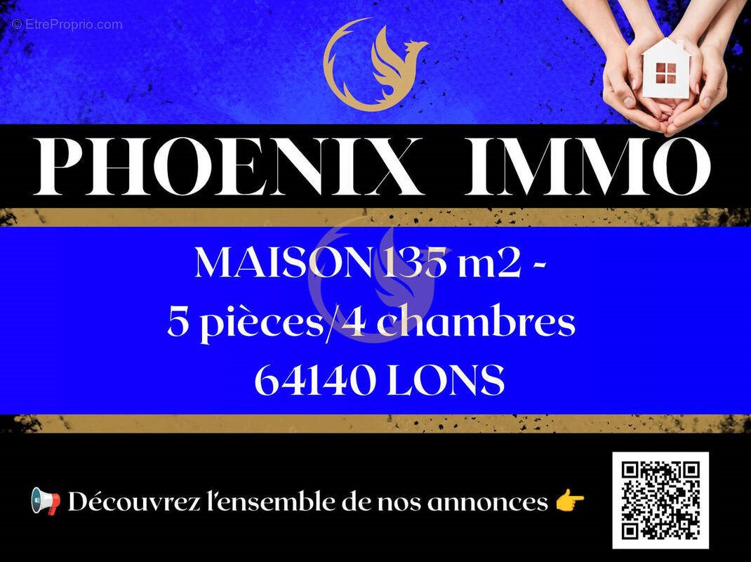 Maison à vendre, 134m², Lons
