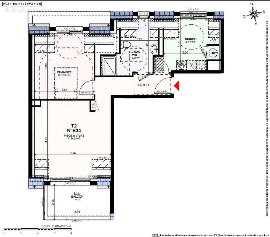 Appartement à vendre, 52m², Saint-Pol-de-Léon