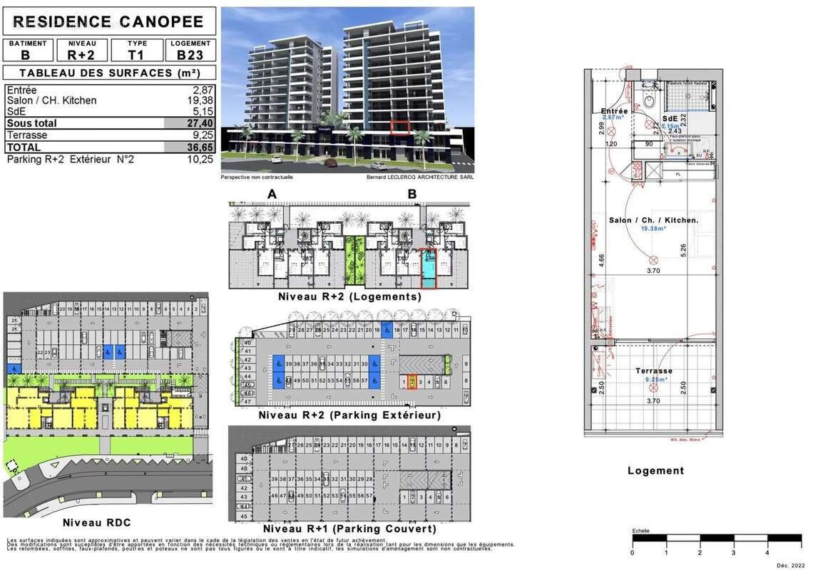 Appartement à vendre, 27m², Fort-de-France