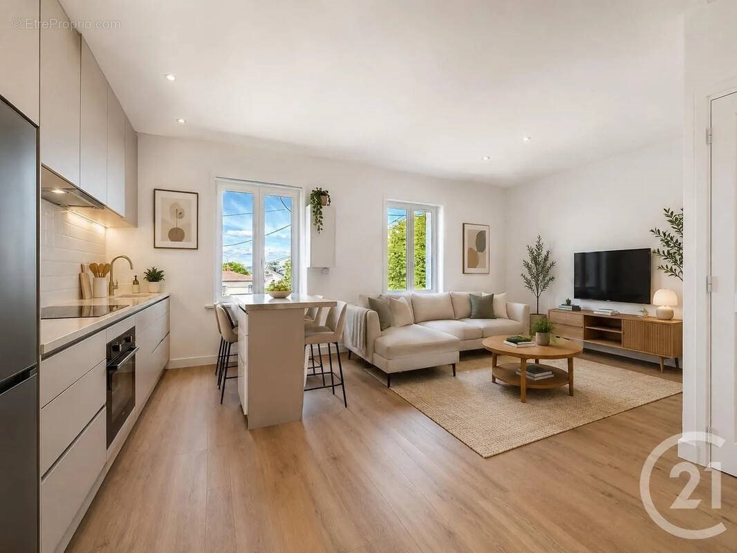 Appartement à vendre, 54m², Neuville-sur-Saône