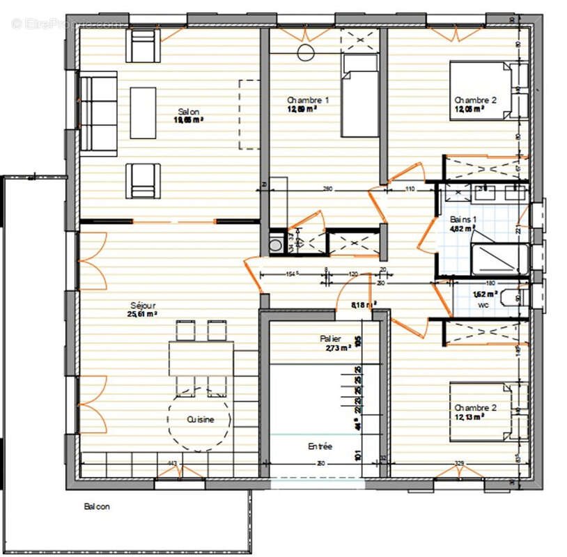 Appartement à vendre, 97m², Thyez