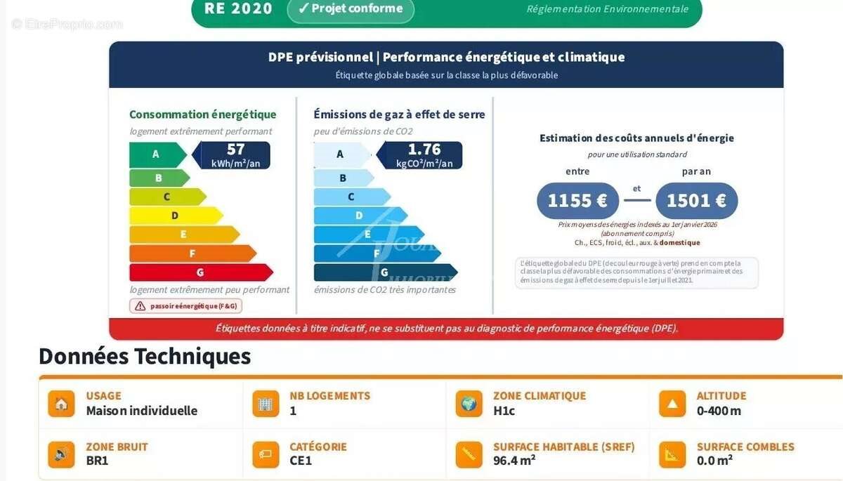 Maison à vendre, 96m², Cosne-d'Allier