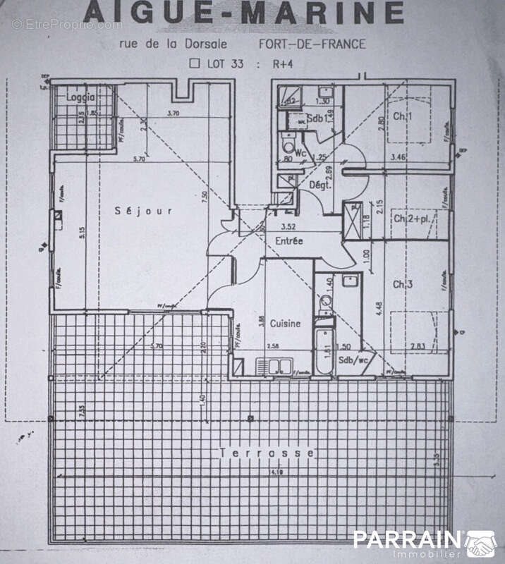 Appartement à vendre, 97m², Fort-de-France