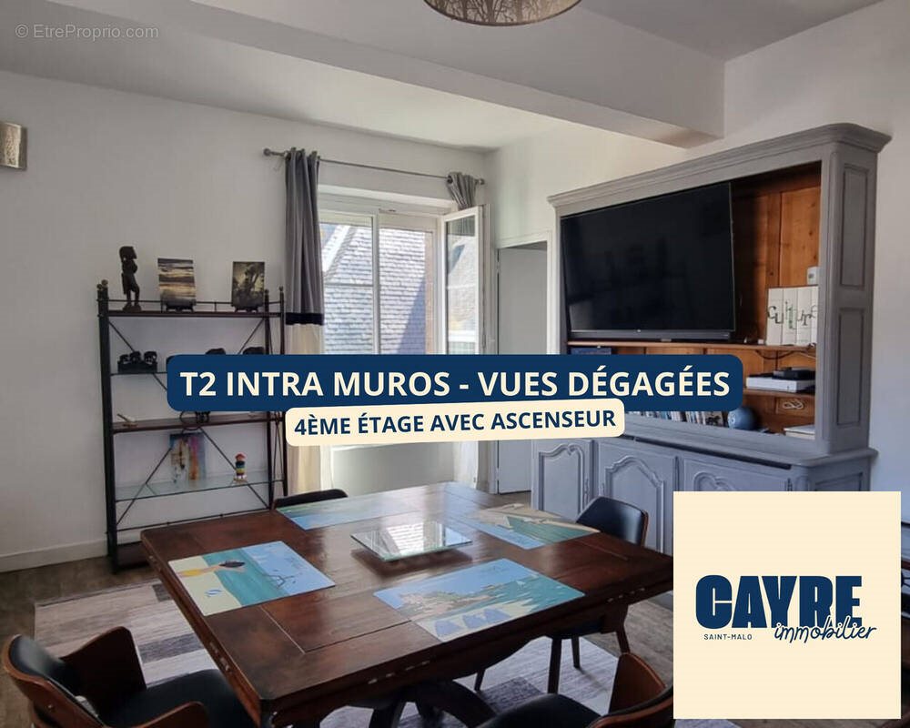 Appartement à vendre, 44m², Saint-Malo