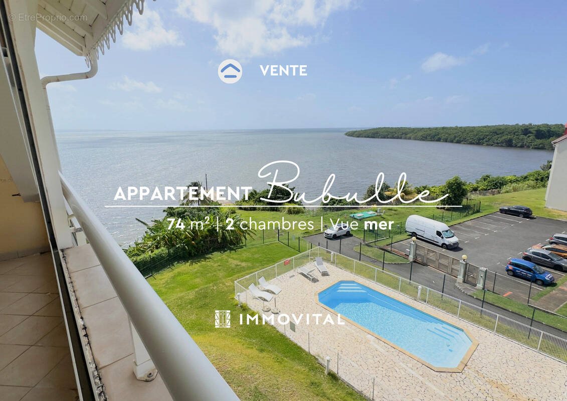 Appartement à vendre, 74m², Petit-Bourg