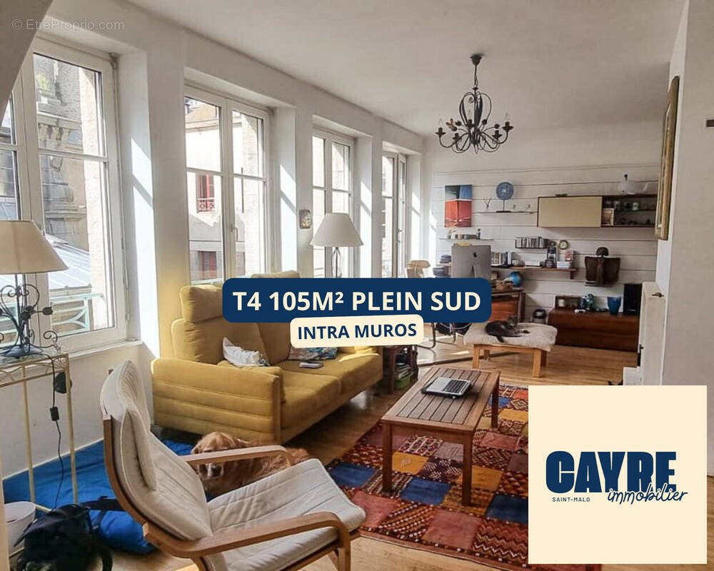 Appartement à vendre, 105m², Saint-Malo