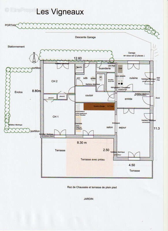 Maison à vendre, 124m², Descartes