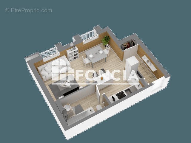 Appartement à vendre, 31m², Douvaine
