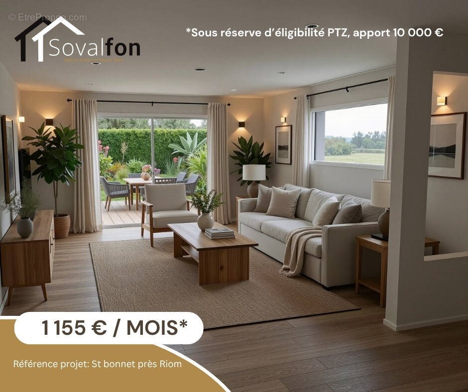 Maison à vendre, 87m², Saint-Bonnet-près-Riom