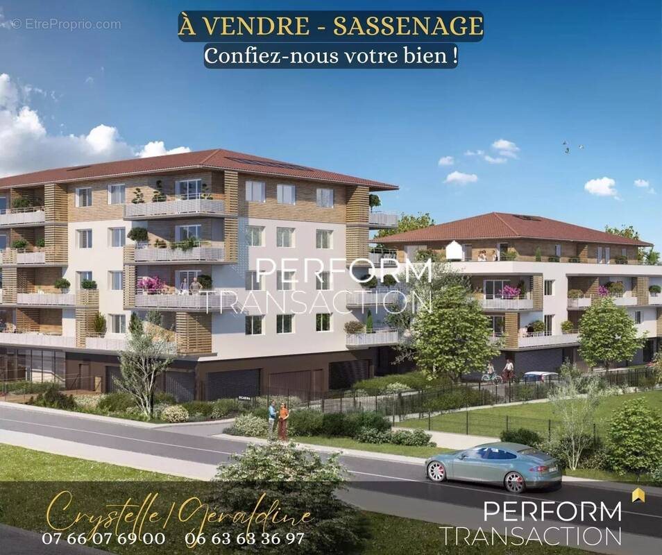 Appartement à vendre, 65m², Sassenage