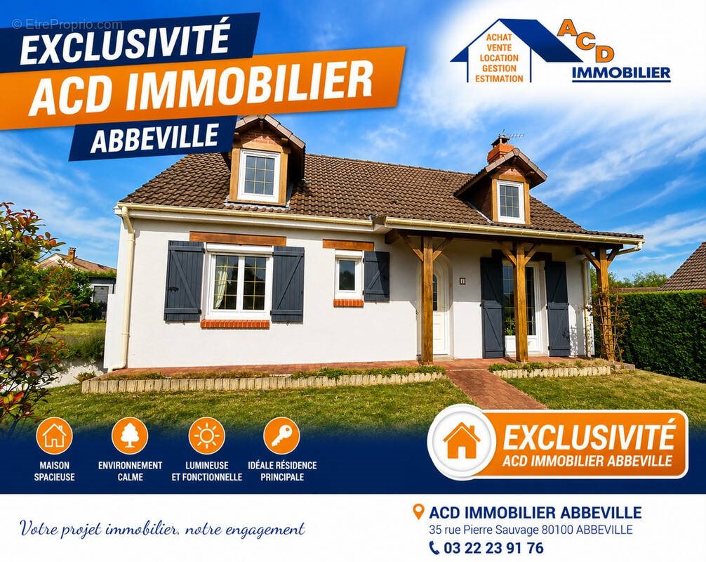 Maison à vendre, 96m², Nouvion