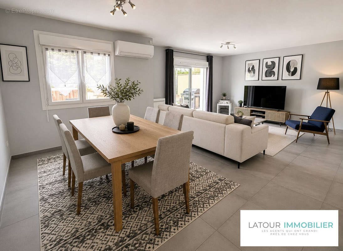 Maison à vendre, 90m², Villefontaine