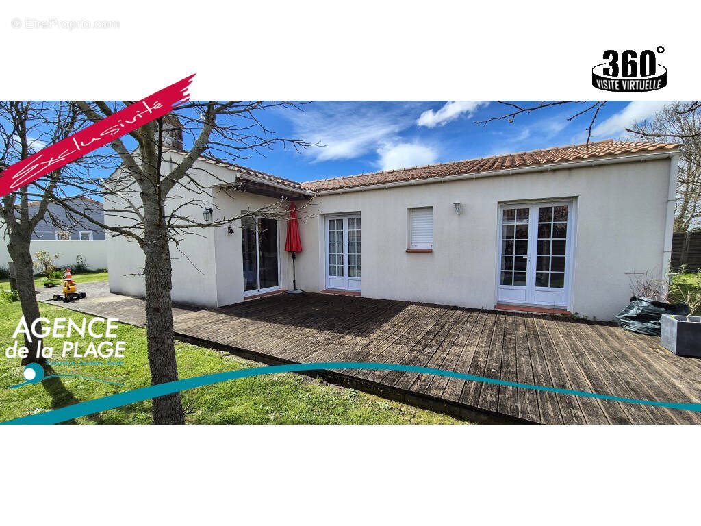 Maison à vendre, 93m², Saint-Jean-de-Monts