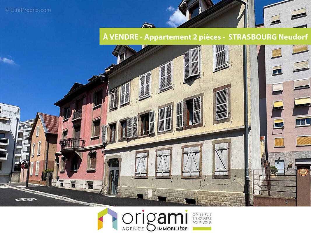 Appartement à vendre, 31m², Strasbourg