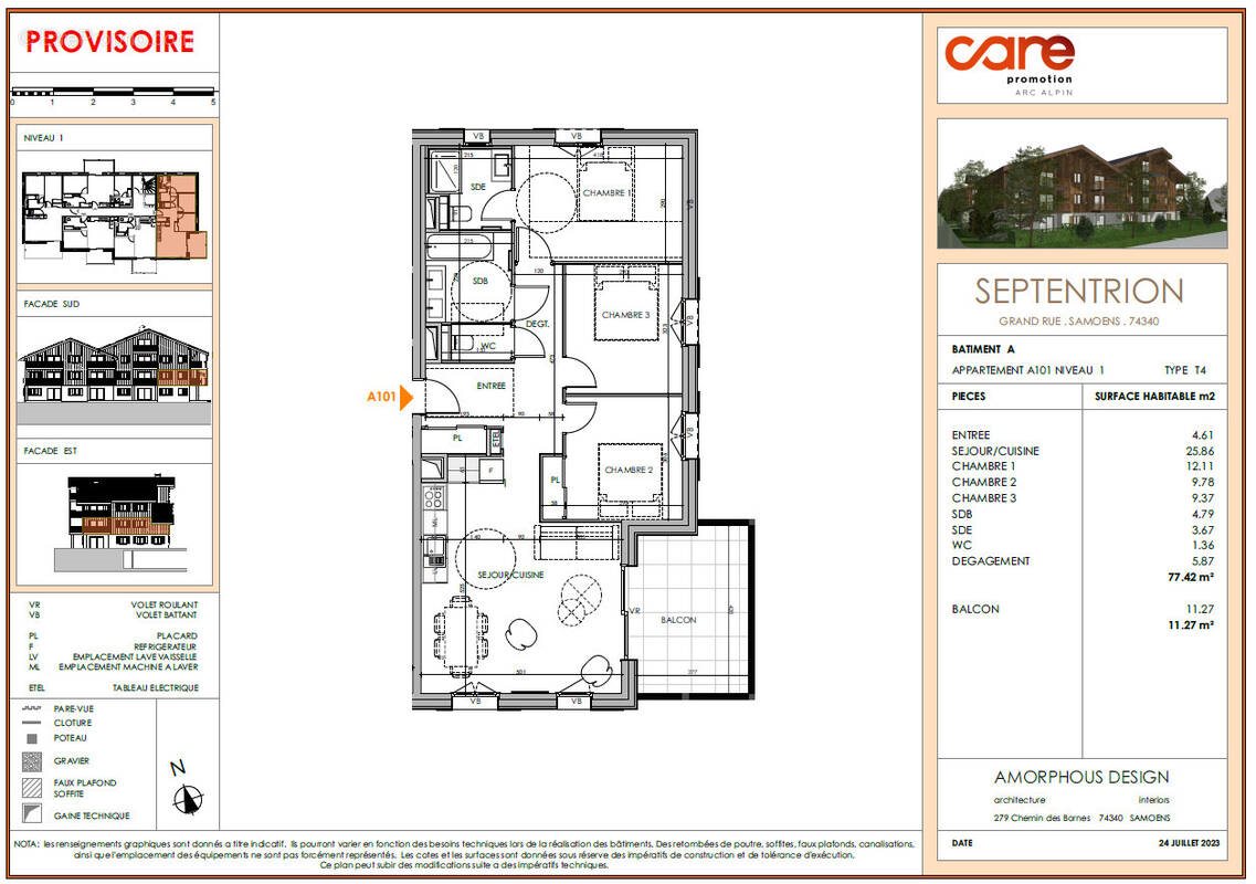 Appartement à vendre, 77m², Samoëns