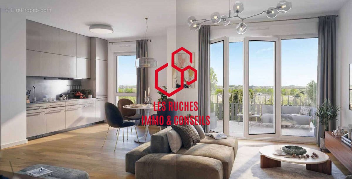 Appartement à vendre, 35m², Roissy-en-Brie
