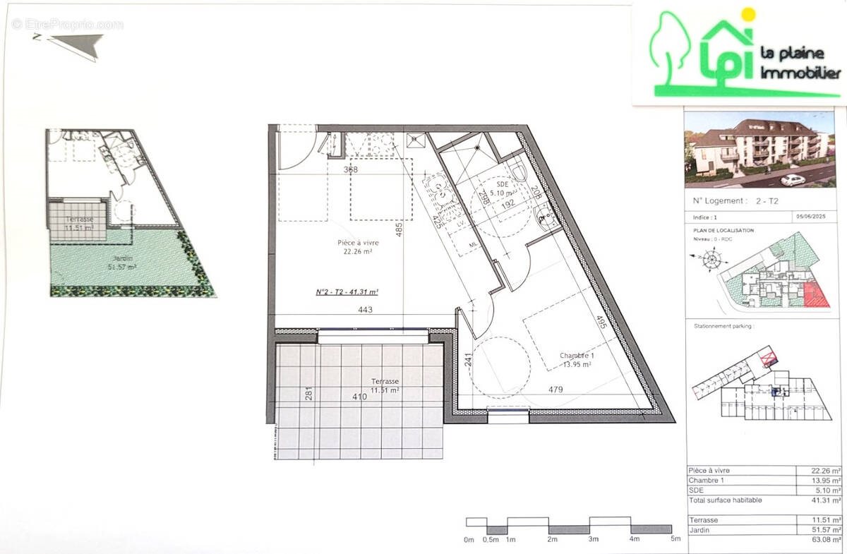 Appartement à vendre, 41m², Caen