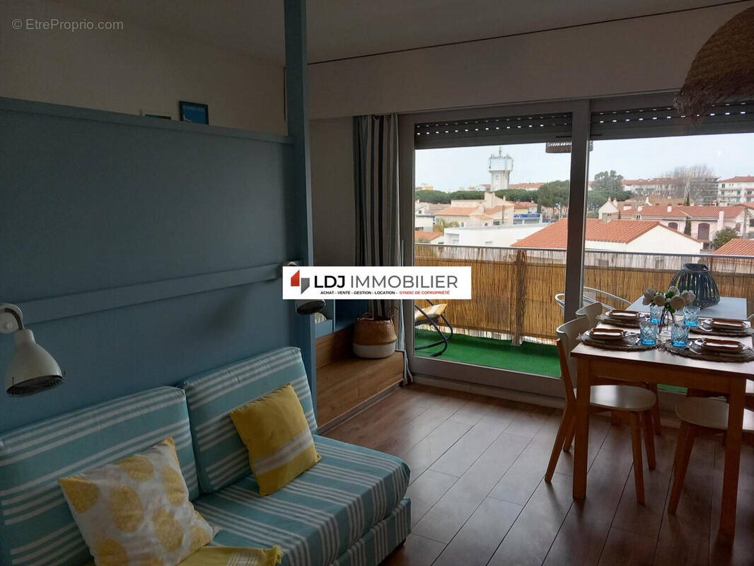 Appartement à vendre, 24m², Canet-en-Roussillon