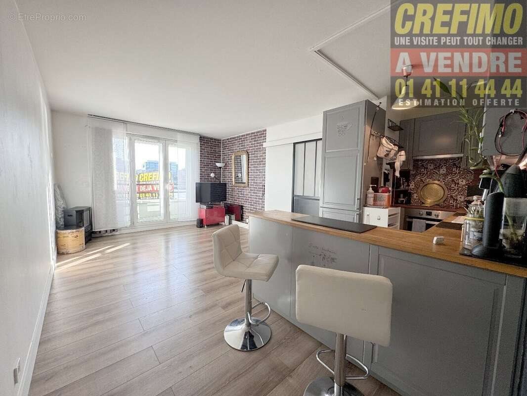 Appartement à vendre, 40m², Asnières-sur-Seine