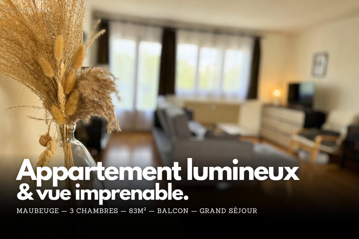 Appartement à vendre, 83m², Maubeuge