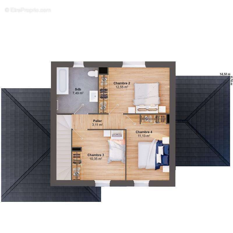 Maison à vendre, 106m², Vaucelles