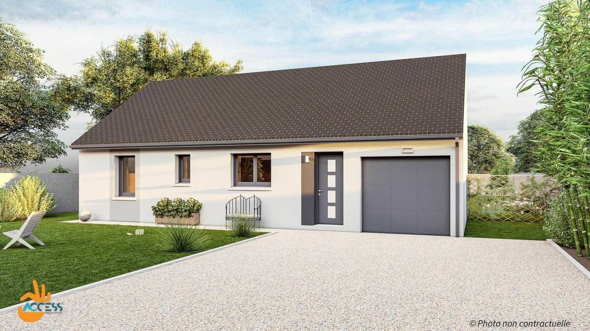 Maison à vendre, 79m², Saunay