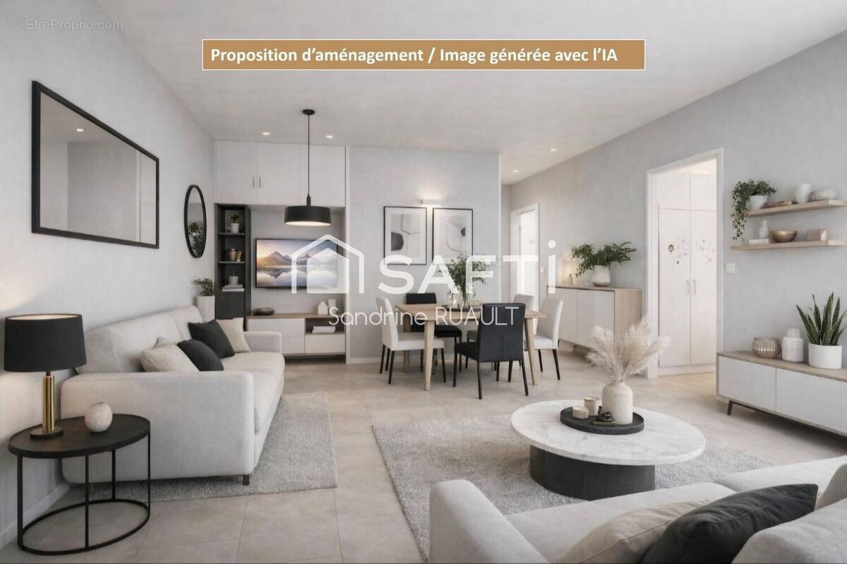 Appartement à vendre, 55m², Colombes