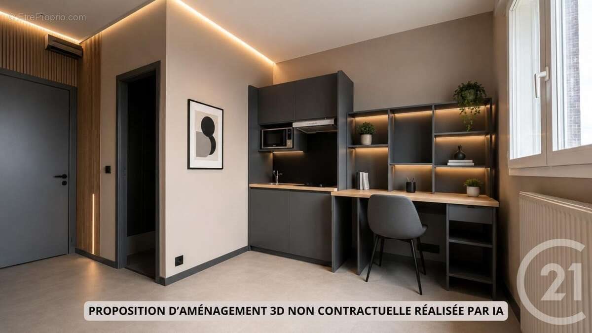 Appartement à vendre, 18m², Limoges