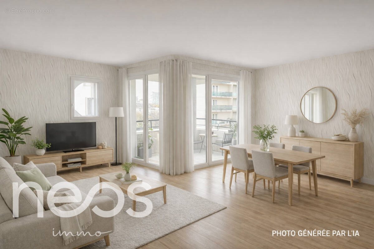Appartement à vendre, 57m², Bondy
