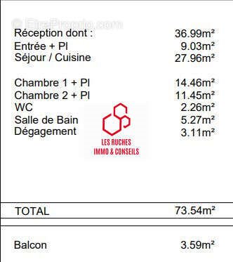 Appartement à vendre, 73m², Chelles