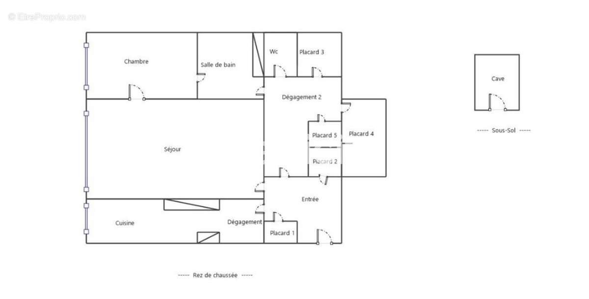 Appartement à vendre, 68m², Roanne