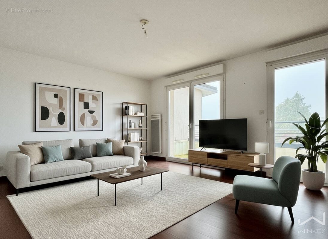 Appartement à vendre, 74m², Mordelles