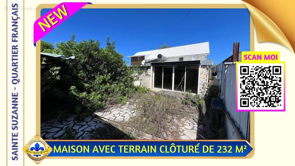 Maison à vendre, 110m², Sainte-Suzanne