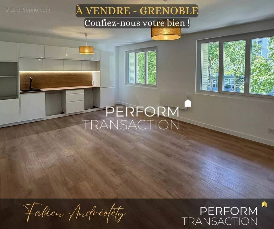 Appartement à vendre, 62m², Grenoble