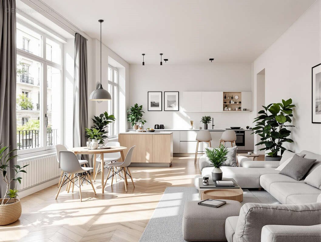 Appartement à vendre, 91m², Montreuil