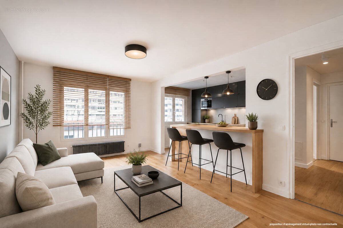 Appartement à vendre, 49m², Lyon 7ème