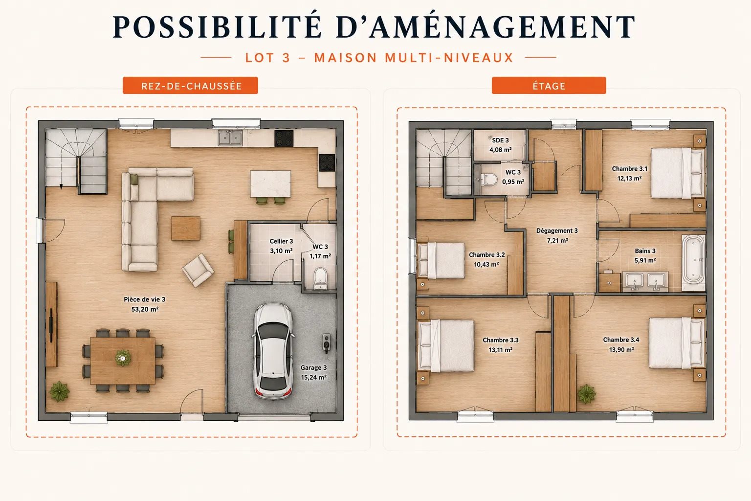 Maison à vendre, 125m², Colombier-Saugnieu